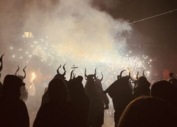 Demonis at the Sant Antoni Fiesta