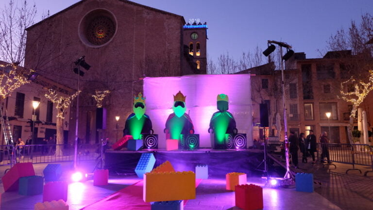 Christmas Fiestas in Mallorca in the form of the Three Kings