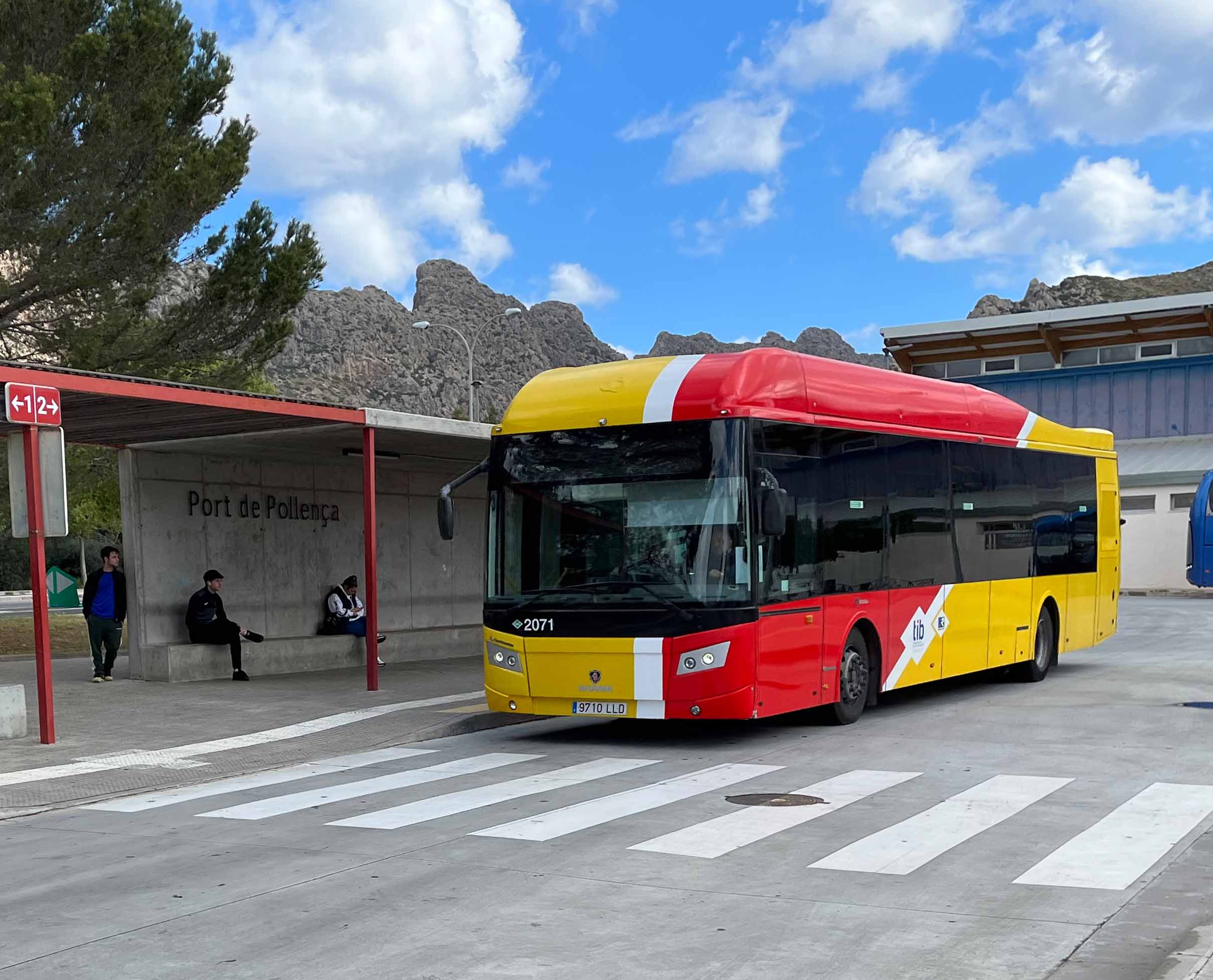 Bus stop Puerto Pollensa